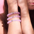 Gooseberry | .925 Sterling Silver | Bubble Glass Bracelet